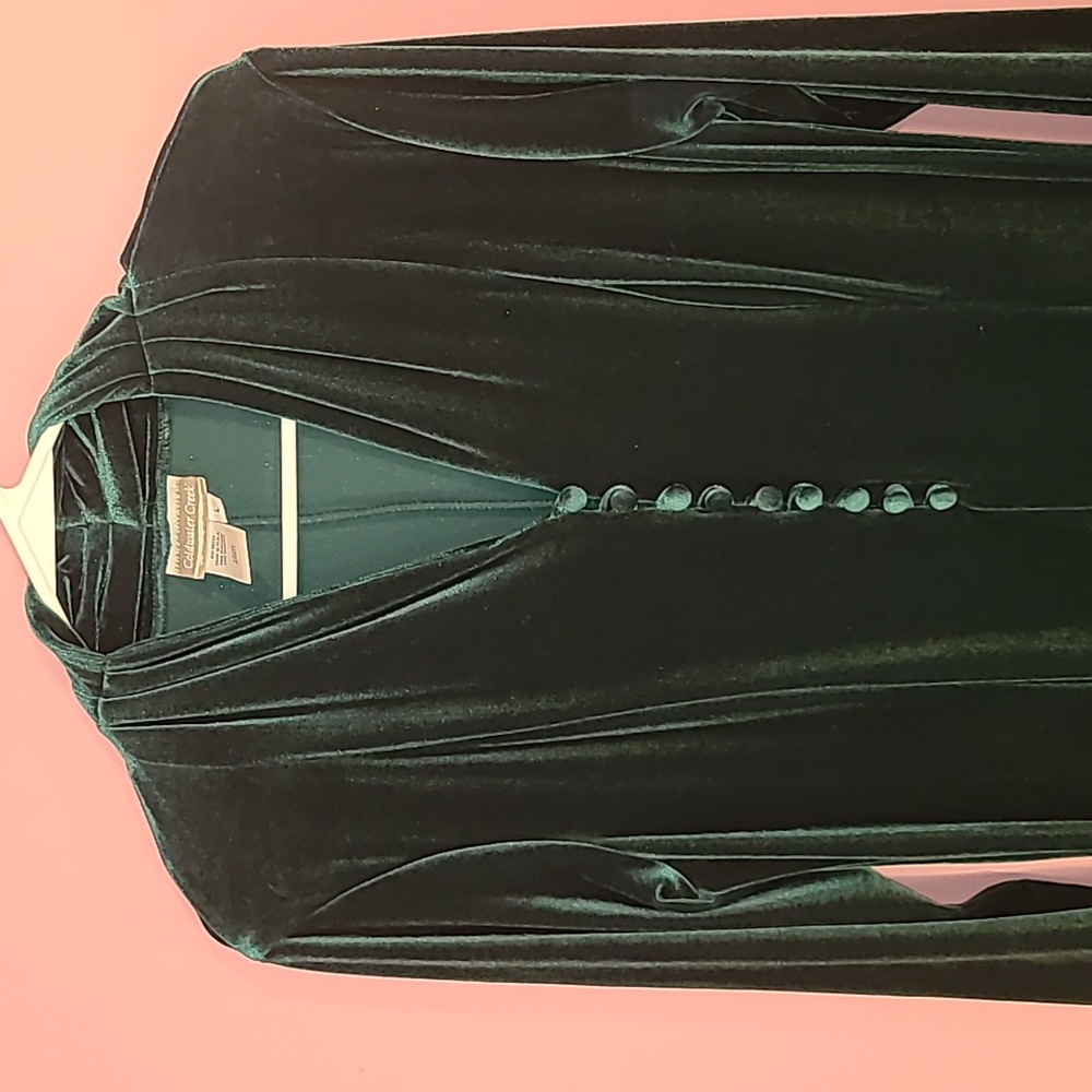 Women's Coldwater Creek Velvet Dress